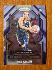 2025 Panini Prizm WNBA PAIGE BUECKERS #13 FEARLESS Insert Rookie RC Wings ROY