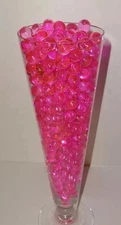 Water Beads - Pink - Vase Filler BULK  10 pounds $ savings - makes 120 gallons