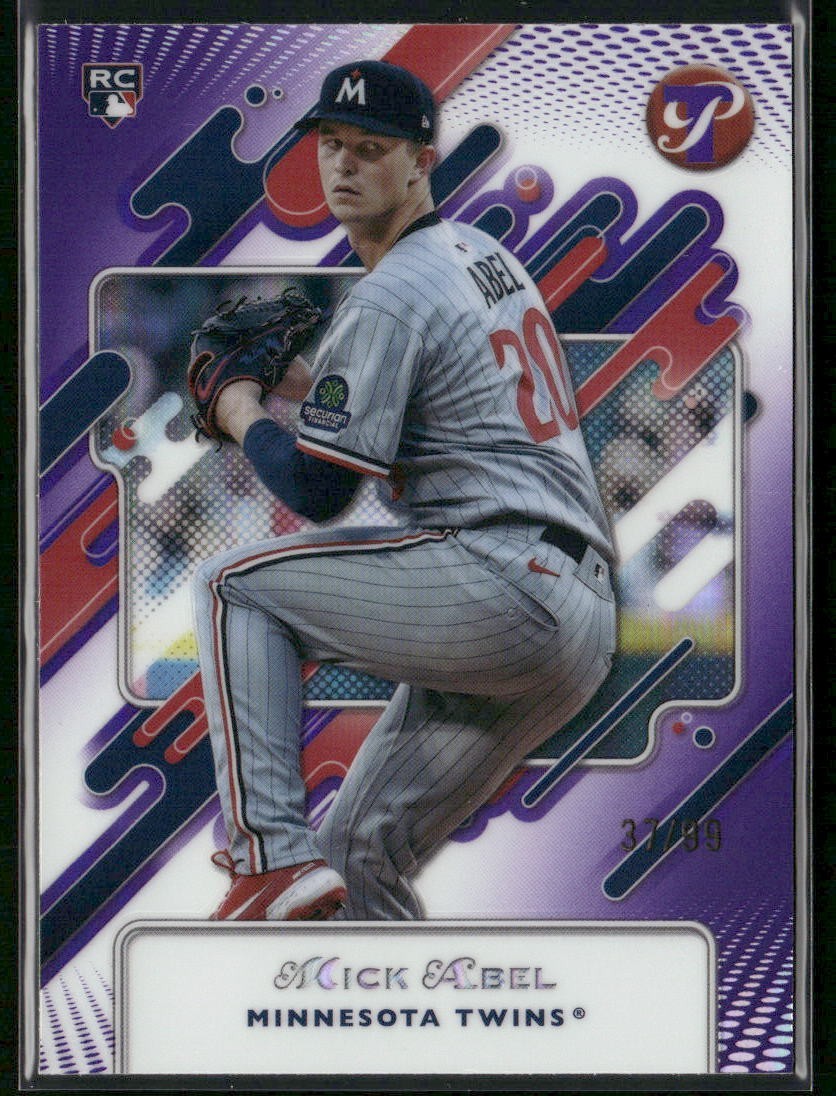 2025 Topps Pristine - Mick Abel #154 Purple Refractor /99 (RC)