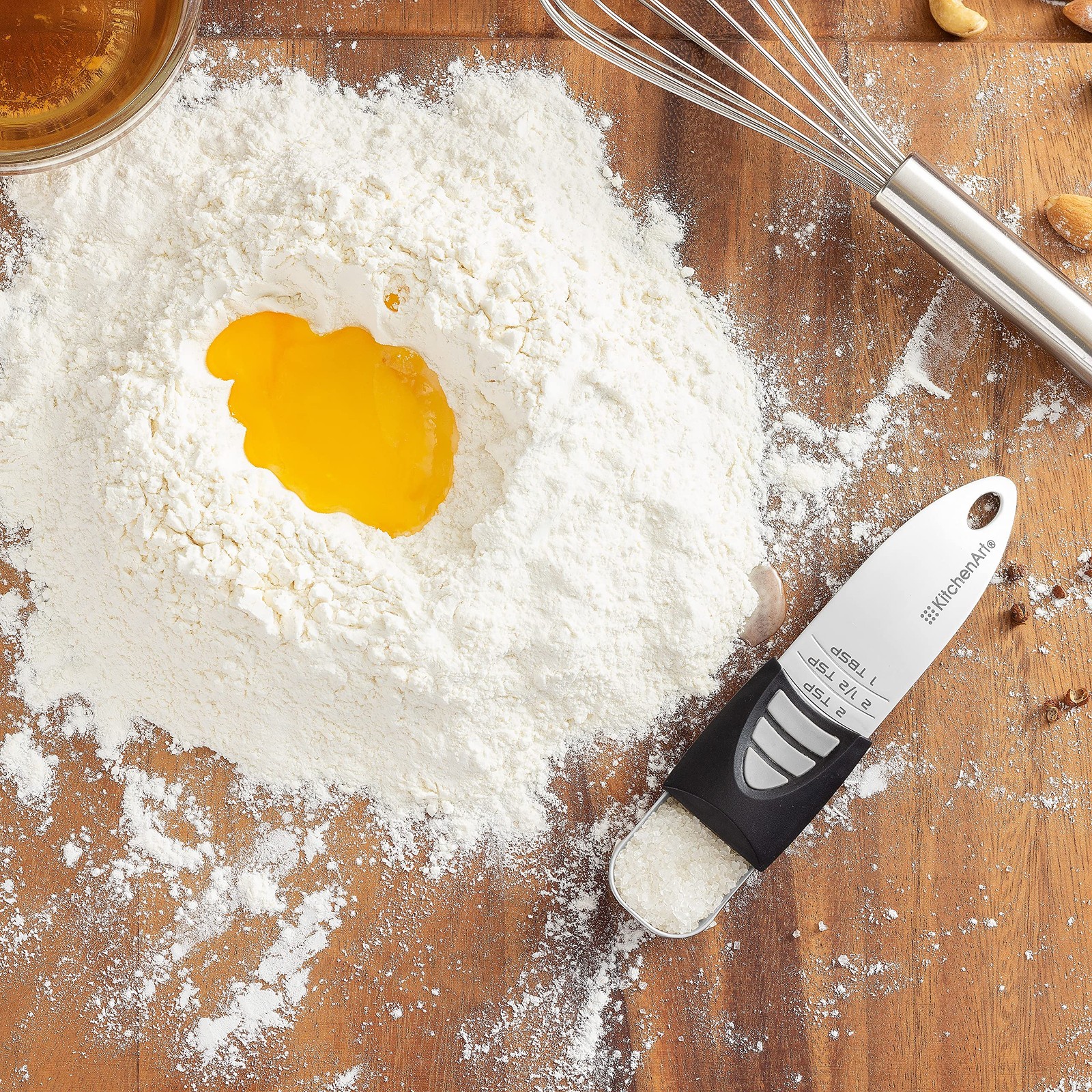 Pro Adjust-A-Tablespoon, Stainless Steel Measuring Spoon