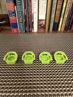 (4) Fisher Price Little People Vintage Green Replacement Chairs