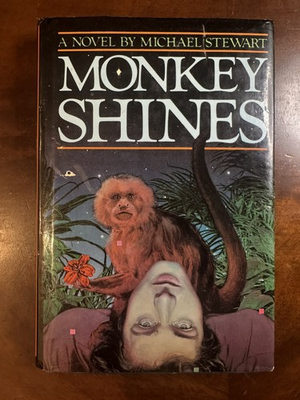 #ad Monkey Shines True 1st ed. 1st Print Michael Stewart 1983 HC DJ Classic Horror $49.24