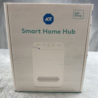 ADT Smart Home Hub Self Setup White S40LR1-01 Security Solution Wi-Fi Battery 
