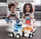 Osalon Remote Control Toilet Combat Vehicle Bumper Cars of 2 Red & Blue — photo 7