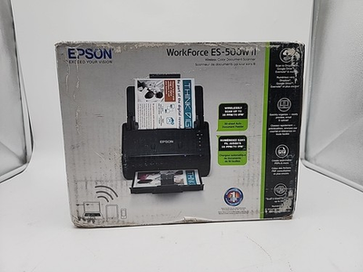 #ad #ad Epson WorkForce ES 500W II Wireless Duplex Desktop Document Scanner Black $259.00