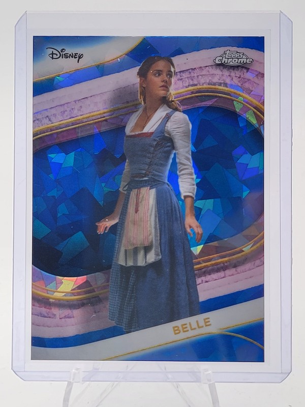 BELLE 2025 TOPPS CHROME SAPPHIRE DISNEY #129 BEAUTY AND THE BEAST Q2091