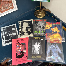 HEADPRESS MAGAZINE #1 & 2 + 6, 7, 11, 12, & 14 Occult Bizarre Death magazine set