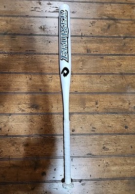 Batte Softball DeMarini Bruiser 34/28 Oz – Simple Paroi, Blanche, Adulte