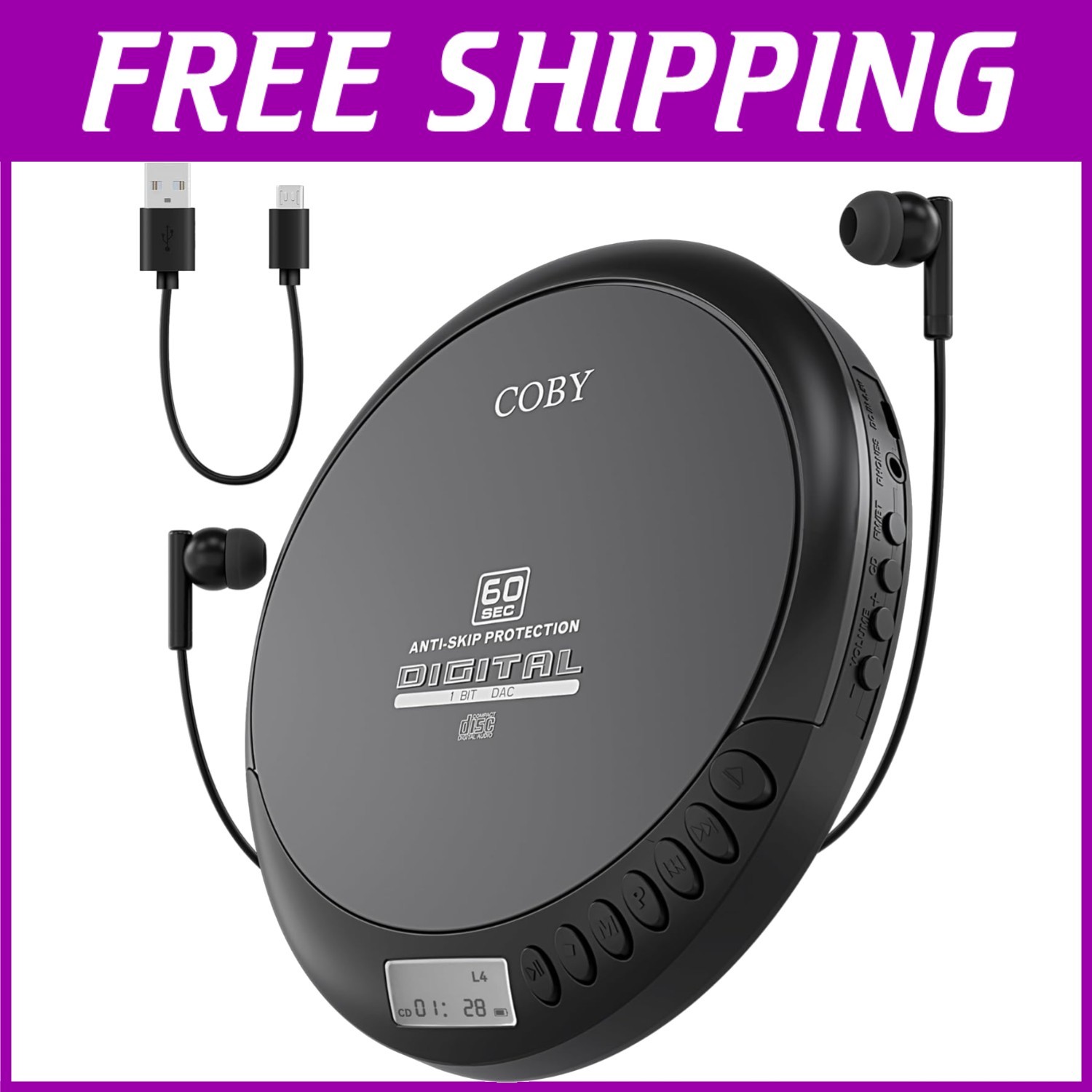 Kids, Students, Seniors' Favorite CD Player