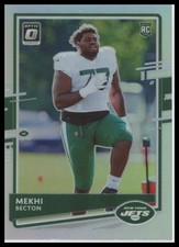 2020 Panini Donruss Optic Holo Rookie Mekhi Becton #120 New York Jets Football