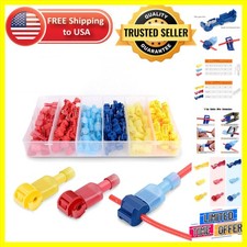 Professional 120 Pcs Electrical Wiring Connectors Kit for Home Automotive Use