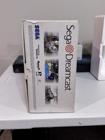 1999 SEGA DREAMCAST CONSOLE WHITE NTSC CIB partially works