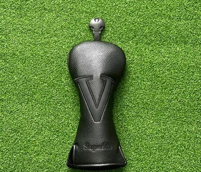 SuperKit Golf Club Head Covers Black Full Set for Enhanced Protection and Style