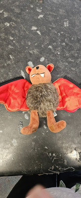 Retired Rare jellycat Zippy Bat 1999.