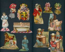 LION COFFEE PAPER DOLL LOT