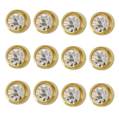 Studex Surgical Steel Ear Piercing Studs, 3Mm, 12 Pair April Stone Set