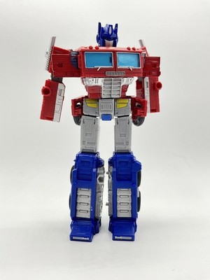Hasbro Transformers Optimus Prime Actionfigur 2000er rot blau grau Roboter Spielzeug