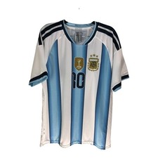 AFA Argentina Messi World Cup Soccer Kit W/Shorts Size Large NWT