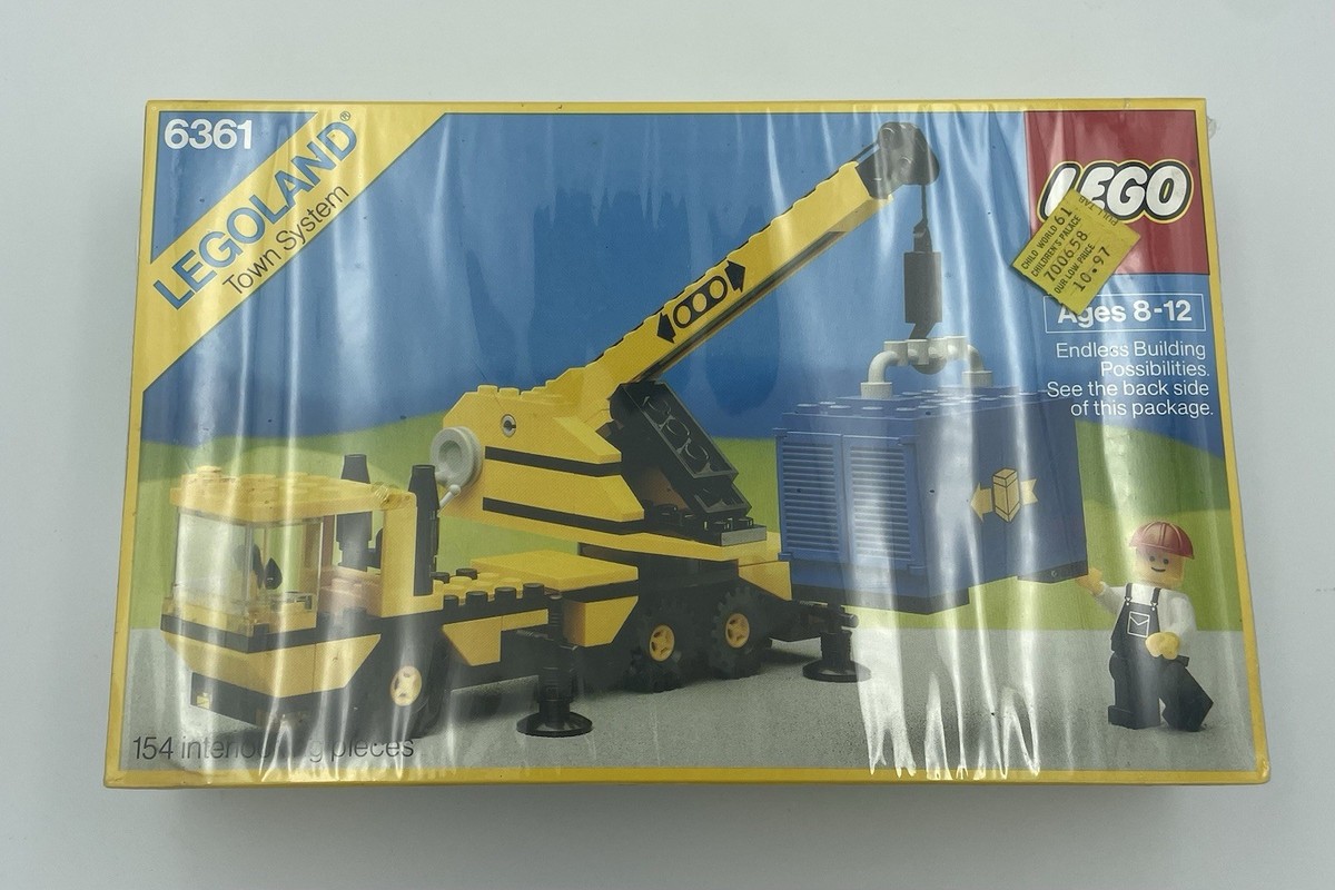 LEGO 6361 Classic Town Construction Mobile Crane New in Wrapping