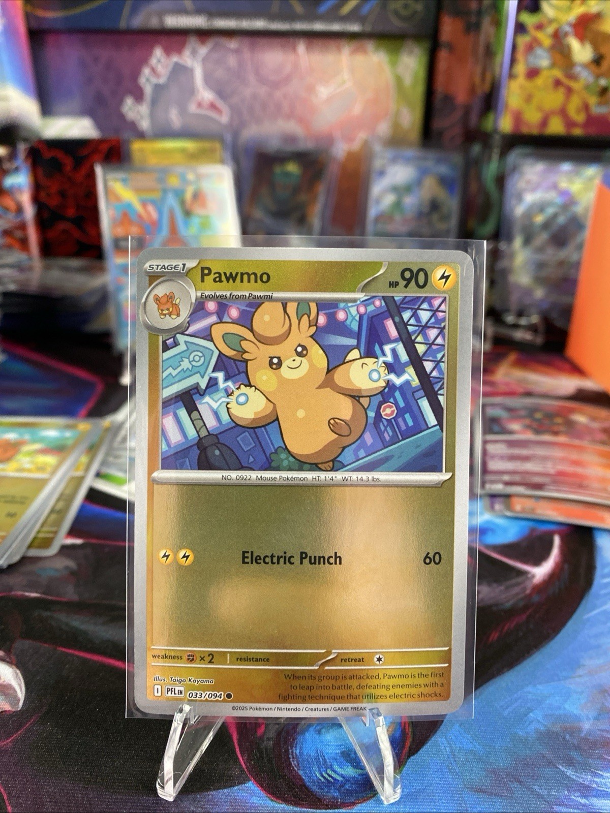 Pawmo (Reverse) - PFL 033/094 - Common NM ME02: Phantasmal Flames Single