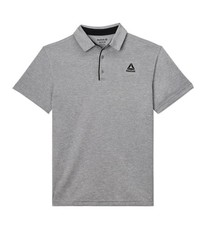 Reebok Men's Performance Polo Shirt Sleet Gray Golf Activewear Size Small NWT