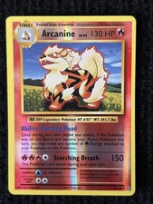 Arcanine Reverse Holo 18/108 LP XY - Evolutions Pokemon TCG Card 2016