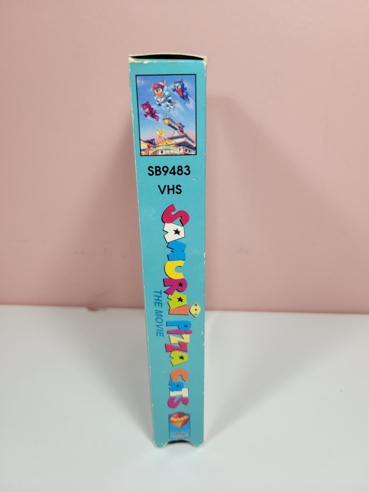 1991 Saban SAMURAI PIZZA CATS The Movie VHS
