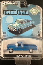 GREENLIGHT 1970 FORD F-100 EXPLORER SPECIAL BABY BLUE