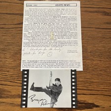 Bryan Adams Official Fan Club Ephemera Picture 1993
