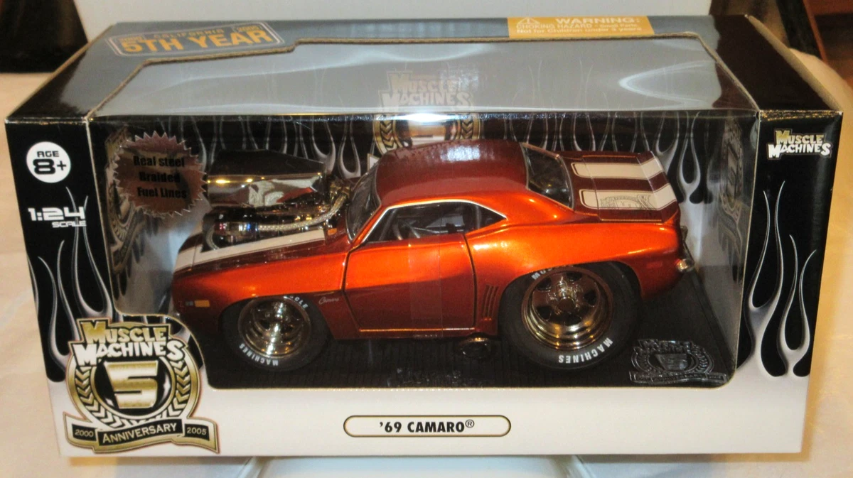 ミニカー s2020 MUSCLE MACHINES 1/24 SCALE 1971 Muscle Machines 1971 Camaro 1/24 Scale (NIB) - Bodnarus Auctioneering