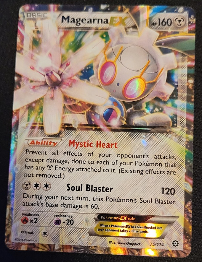 Magearna EX (Ultra Rare) Pokemon: XY - Steam Siege 75/114