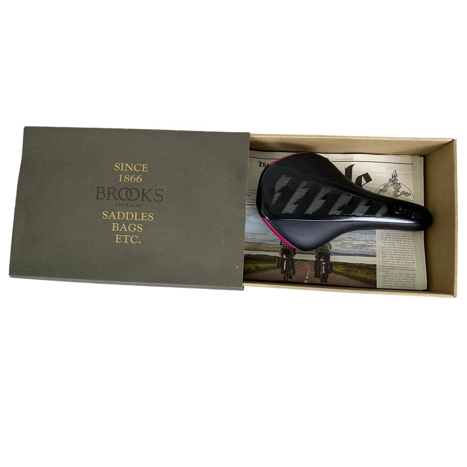 Brooks B17 S Imperial Women's Leather Bike Saddle Black LIV Giant Comfort Seat - Image 4 of 4