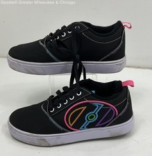 Heelys Pro 20 LG Skate Black And Multi Color Design Size 5Y