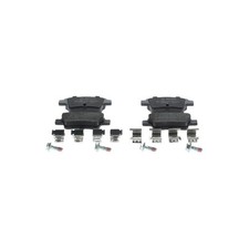 Satz Bremsbeläge Bremsklötze hinten für Opel Corsa D S07 | 24646626