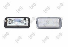 LORO Kennzeichenleuchte links+rechts Paar Für FIAT 500 C Cabriolet 51800482