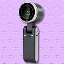 NEW Mini Desk Neck Handheld Turbo Fan 5 speed Rechargeable Cooling Fan USB-C