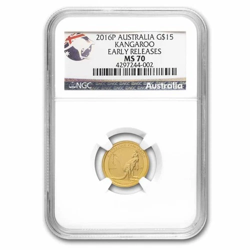 2016 Australian Gold Kangaroo 1/10 oz — photo from the most recent tracked eBay sale