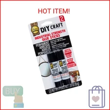 Aleene's DIY Craft Industrial-Strength Glue Sticks, Permanent Bond for Easy Repa