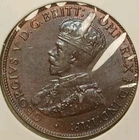 1917 George V Half Penny — photo from another recent sale