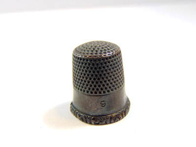 Older sterling silver #9 thimble