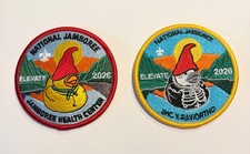 2026 Official Health Center and Ortho X-Ray Jamboree Duck Staff Patches