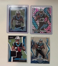 TREVOR ETIENNE Rookie Panini Absolute Patch Mosaic Pink Prizm Optic Purple Shock