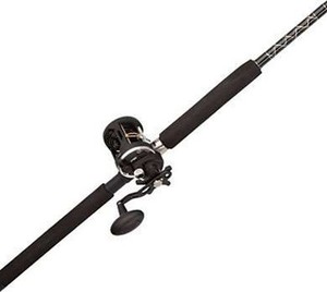 electric fishing reel combo E-Rod HD Kite Rod | Tanacom 800 & Line Silver / Daiwa J-Braid 8x - White Fishing Hook In Water Style_Offshore This reel is a LB Test:250lb
