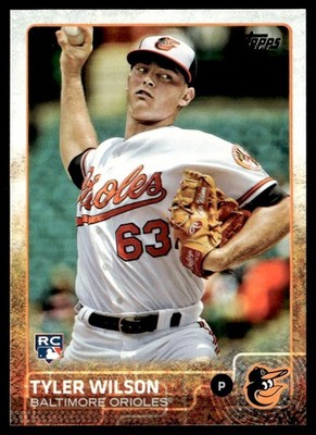 2015 Topps Update Tyler Wilson Rookie Baltimore Orioles #US3