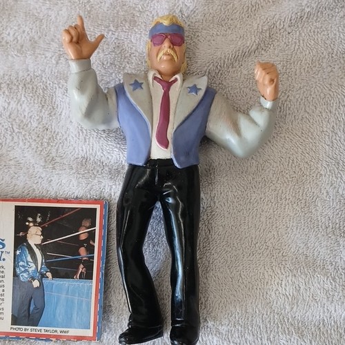 WWF LJN yWrestling Superstars Luscious Johnny V. V...