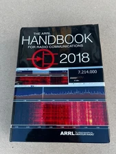 2018 ARRL Amateur Radio Handbook - Pre owned - Hardback Cover
