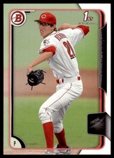 2015 Bowman Draft Picks & Prospects Jimmy Herget Cincinnati Reds #30
