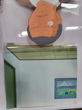 Olive & Tom - Celluloid Mr. Tatebayashi + Painted Decor - Yōichi Takahashi - Rare