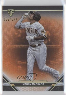 2021 Topps Triple Threads Amber 52/199 Manny Machado #9 pi4