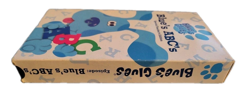 Nick Jr. BLUE’S ABC’s  Clues VHS Video Special Teacher’s Edition Tested/ Promo - Image 3 of 4